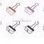 Gold /Rose pink /Silver Wire BInder Clip