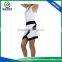 New Design Irregular White with Black Sexy Sport Skirt , Custom Lady Golf Skirt