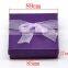 High Quality Dark Purple Jewelry Gift Box Design For Bracelet &Watch