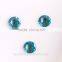 Wholesale Aquamarine Non Hotfix Rhinestone Flatback