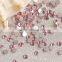 Outstanding light rose rhinestone hotfix for shoes, garment and bags