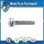Made in Taiwan Medium Carbon Steel Slotted Cheese Head Machine Screw ISO 1207