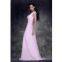 A-line Jewel Knee-length Chiffon Wedding Guests Dresses