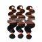 7a Grade Ombre Two Tone Color 1b/30# Body Wave Remy Human Hair Extension