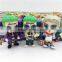Mini Suicide Squad figure 5pcs/set, MINI Harley Quinn PVC avtion figure,Q version The Joker doll toy