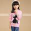 B40937A 2017 autumn clothes 4-14 year girls lovely sweaters