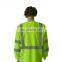 High Grade Breathable safety reflective shirt 100% cotton reflective t-shirt