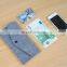 New woman man Korea style felt coin bag wallet handbag