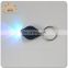 Promotional 2016 390-395 nm Mini Plastic Custom UV Purple Light led keychain Money detector UV led keychain