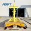 10 T Cable Drum Plate Rail Transfer Cart for industrial warehouse material transportation