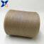 Light brown Ne32/2plies  20% stainless steel blended with 80% microfiber polyester fiber conductive yarn for touch screen gloves -XT11689