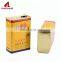 Empty oil paint packing can rectangular metal tin can plastic lid