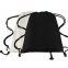 Wholesales Eco Canvas Schoolbag Drawstring Backpack Bag Travel Sports Pouch Bag