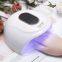 Pink / Green Color Uv Led Nail Lamp Drying Phototherapy Glue