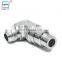 China made 3/4-16 UNF thread 90 degree  Male connection  steel quick coupling for skid steer loader