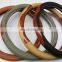 Good quality of imitation leather steering wheel cover all the around year
