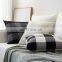 18x18 Farmhouse black white buffalo Checkers  plaid cushion cover