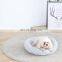 PP foam polyester sofa wholesale pet small round dog bed