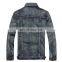 DiZNEW Wholesale Men Casual Fitness More Zipper Denim Jacket