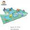Safety inflatable jumping castle, interesting Kindergarten equipment