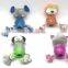 Wholesale India Oem Unique Cute Stuffed Floppy Custom Soft Squeaky Pet Squeaky TPR Dog Plush Toy
