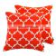 18in * 18 in Decorative Replacement Cushion, Homey Cozy Outdoor red Pillow