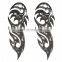 Universal Motorcycle decoration Waterproof Front Fork Skull Decals Stickers Medallion For Harley Davidson Sportster Softail