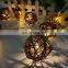 2AA Battery Operated Portable LED Rattan Ball String Light Birthday Party Decoration Rattan Ball Light