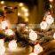 Battery Powered Quality Santa Xmas Snowman Led String Lights Garden Home Holiday Lighting Christmas Decorative Fairy Light