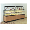 Useful design customized size MDF PD and metal material wood bread display stand