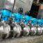 Three eccentric metal hard seal stainless steel butterfly valveD343W-25RL