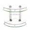China factory manufacture safety Clear and colored Tempered Glass bathroom shelf 4mm 5mm 6mm 8mm 10mm