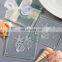 Factory Sales Promotion Blank Clear Glass Coaster