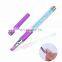 Newest Nail Tips Nail Art Quartz Scrubs Stone Cuticle Pusher Spoon Remover Stick Pen Nail Polish Manicure Pedicure Tools