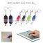 2016 New Button Battery led Mini Keychain Stylus pen with laser light