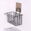 Hanging Metal Baskets Skin Care Products Shelf  Black Metal Storage Baskets 