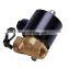 High Quality 2W040-10 Normally Close DC12V/24V 2 /2 Way Brass Air Water Solenoid Valve Price Pneumatic Valve