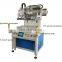 Semi auto single color PVC corfiute sheet silk screening printer printing machine