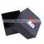 Black Kraft Jewelry Paper Boxes Premium Luxury Magnetic with Logo Custom