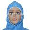 Sms Coveralls Ppe Spunlace Disposable Coverall with blue size xxxl