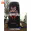 Clear glass giant inflatable champagne bottle and balloons water bottle inflatable