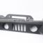 Black Front Bumper for Jeep Wrangler JK 07+ 4x4 Accessory Maiker Offroad Manufacturer Steel Bumper