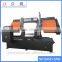 Automatic cutter double-column metal straight cutting band saw pulleys