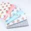 Cartoon Fox fabric Kindergarten baby cotton three-piece fabric Korean print children's arrow cotton twill fabric