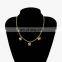 Stainless Steel Gold Jewelry Choker Butterfly Necklace
