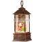 Small Wind Christmas Luminous Interior Water Injection Lanterns Christmas Tree Small Oil LED Lamps