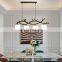Nordic LED Chandelier Resin Bird Pendant Light Simple Decor Hanging Lamp For Table Living Room Dinner Room Decoration