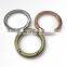 Bag parts accessories Round Circle Spring Type Clasps Closes Locking clip Carabiner Metal Ring Snap Hook