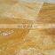Premium Quality Home and Hotel Decoration Gold Yellow Travertine Tile Paver Pattern Set Made in Turkey Cem-FPT-05