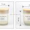 lidded handmade glass custom wholesale gifts scented fragrance soy candle